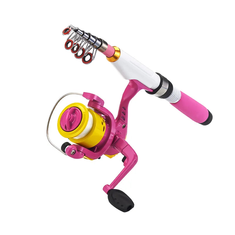 Mini Fishing Pole for Children's Beginners