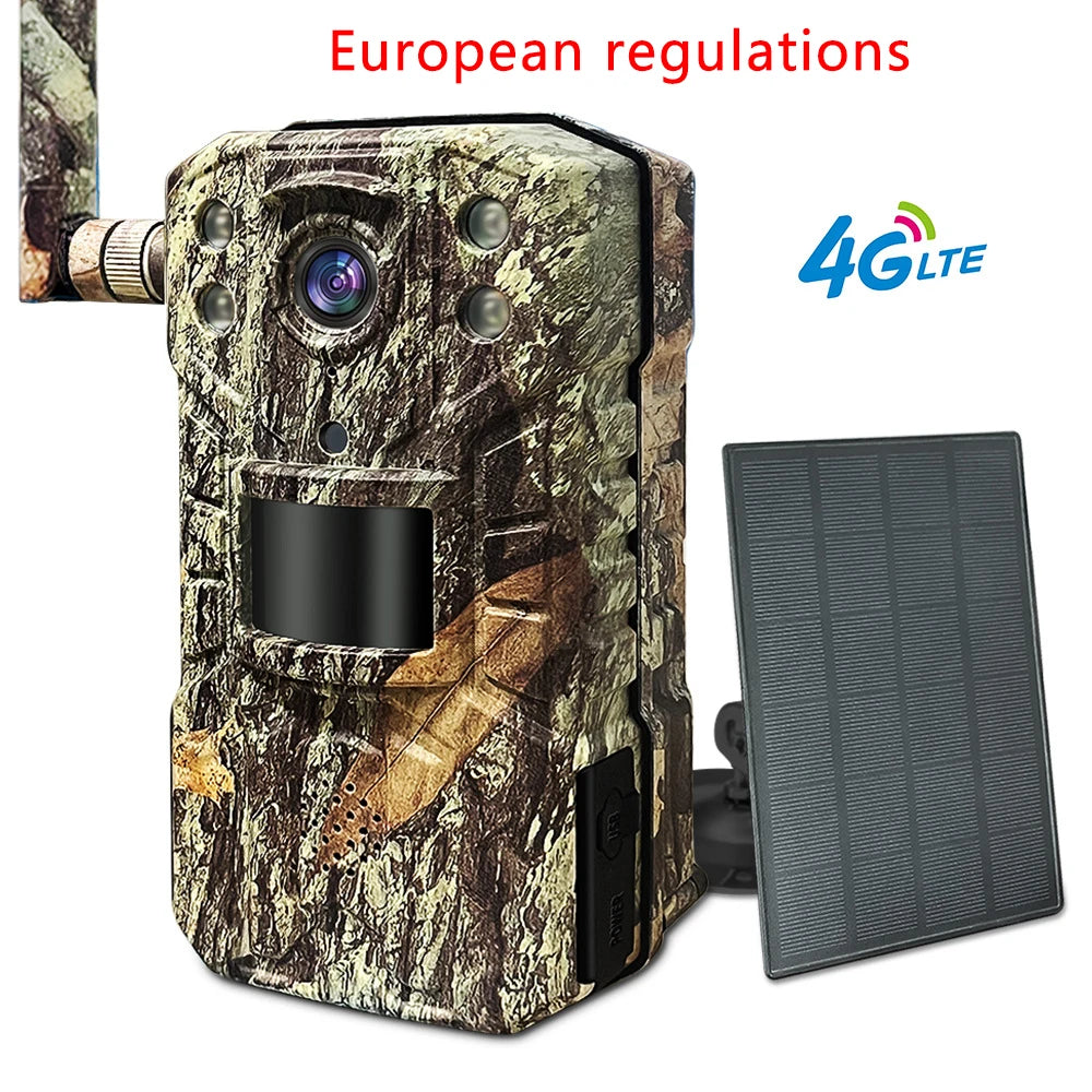 4G LTE Solar Hunting Trail Camera