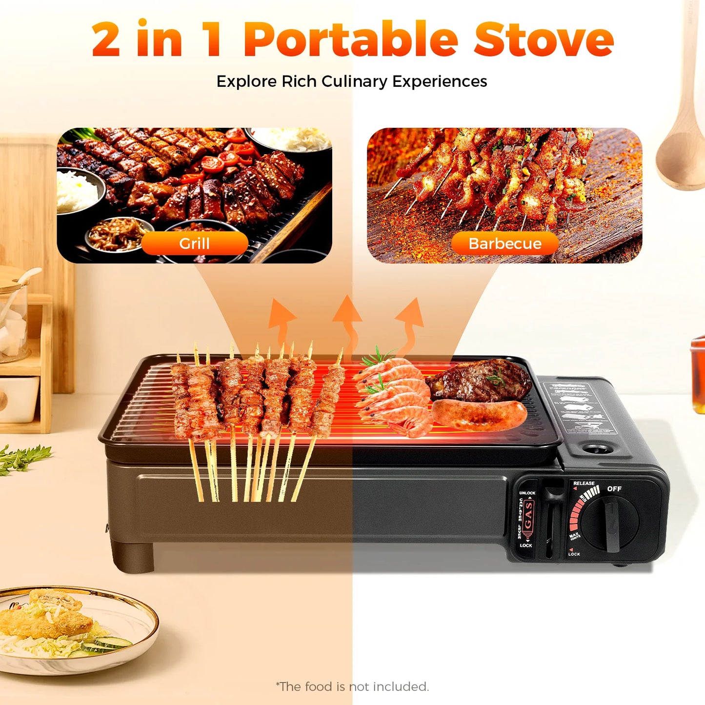 Portable Gas Grill/Stove