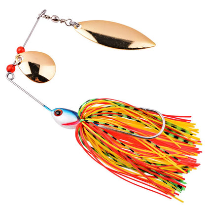 1PC Wobbler Metal Sequins Spinnerbait