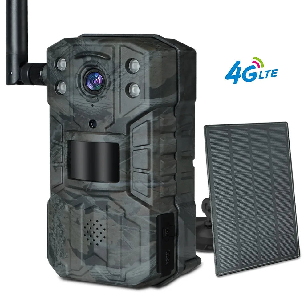 4G LTE Solar Hunting Trail Camera