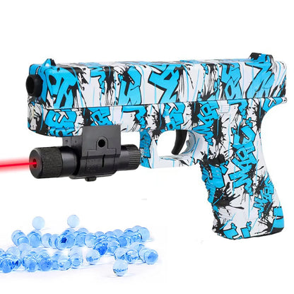Soft Bullet Airsoft Pistol With Laser, Outdoor Sports