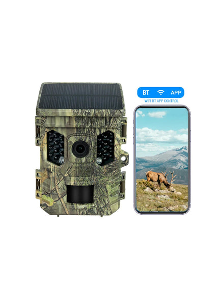 Wildlife Camera Solar Energy 4K Trail Cam
