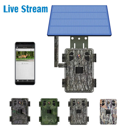 4G LTE Solar Hunting Trail Camera