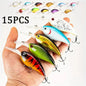 Minnow Crankbaits Set, Mixed Colors Bait 10cm/14g