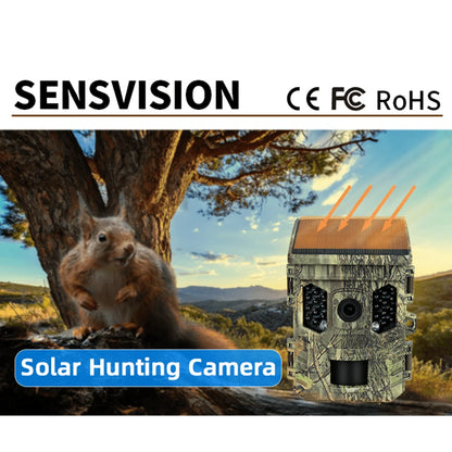 Wildlife Camera Solar Energy 4K Trail Cam