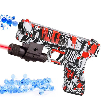 Soft Bullet Airsoft Pistol With Laser, Outdoor Sports