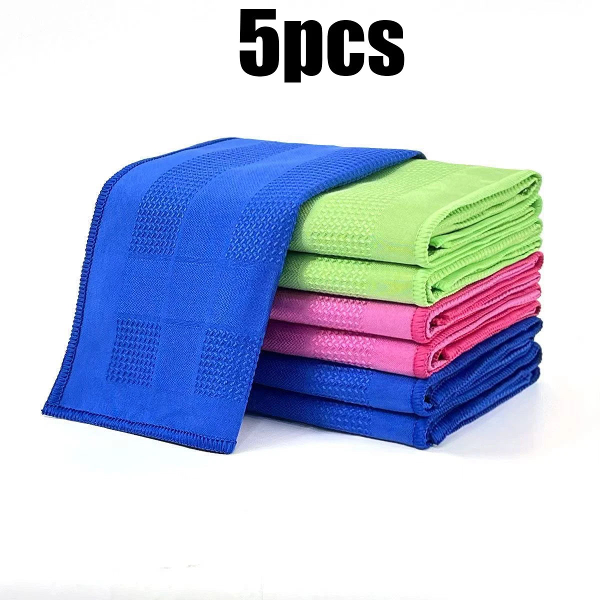 NanoScale Streak-Free Miracle Cleaning Cloths Reusable And Rewashable