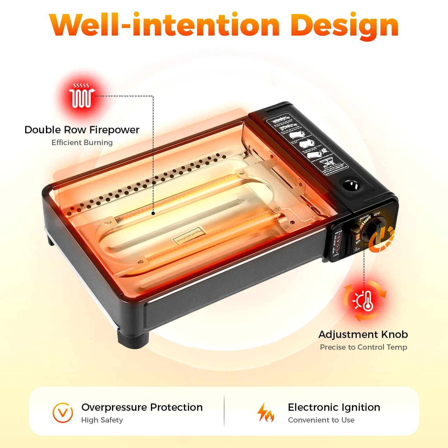 Portable Gas Grill/Stove