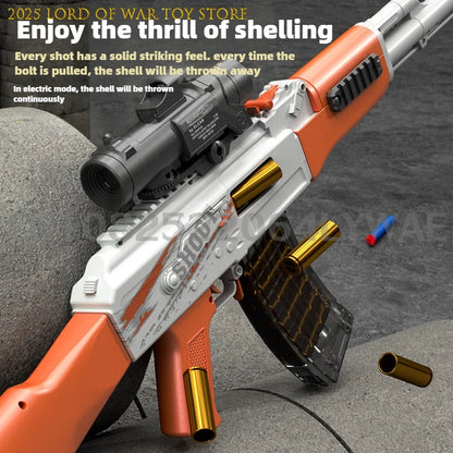 Ak47 Soft Bullet Children's Gun, Outdoor Battle