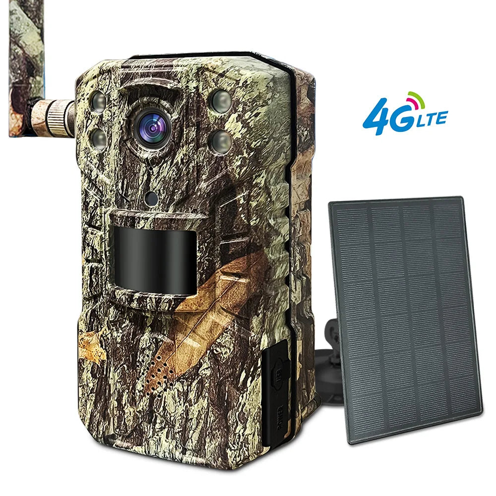 4G LTE Solar Hunting Trail Camera