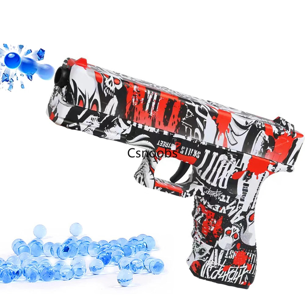 Soft Bullet Airsoft Pistol With Laser, Outdoor Sports