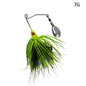 7G/9G spinner bait fishing lure for bass pike