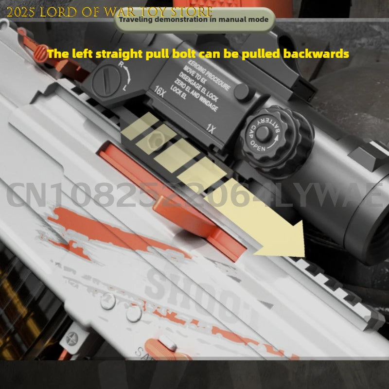 Ak47 Soft Bullet Children's Gun, Outdoor Battle