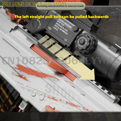 Ak47 Soft Bullet Children's Gun, Outdoor Battle