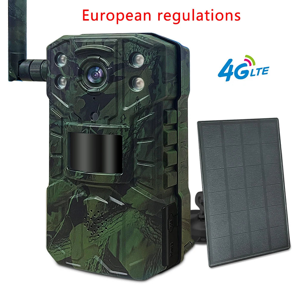 4G LTE Solar Hunting Trail Camera