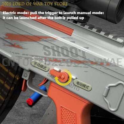 Ak47 Soft Bullet Children's Gun, Outdoor Battle