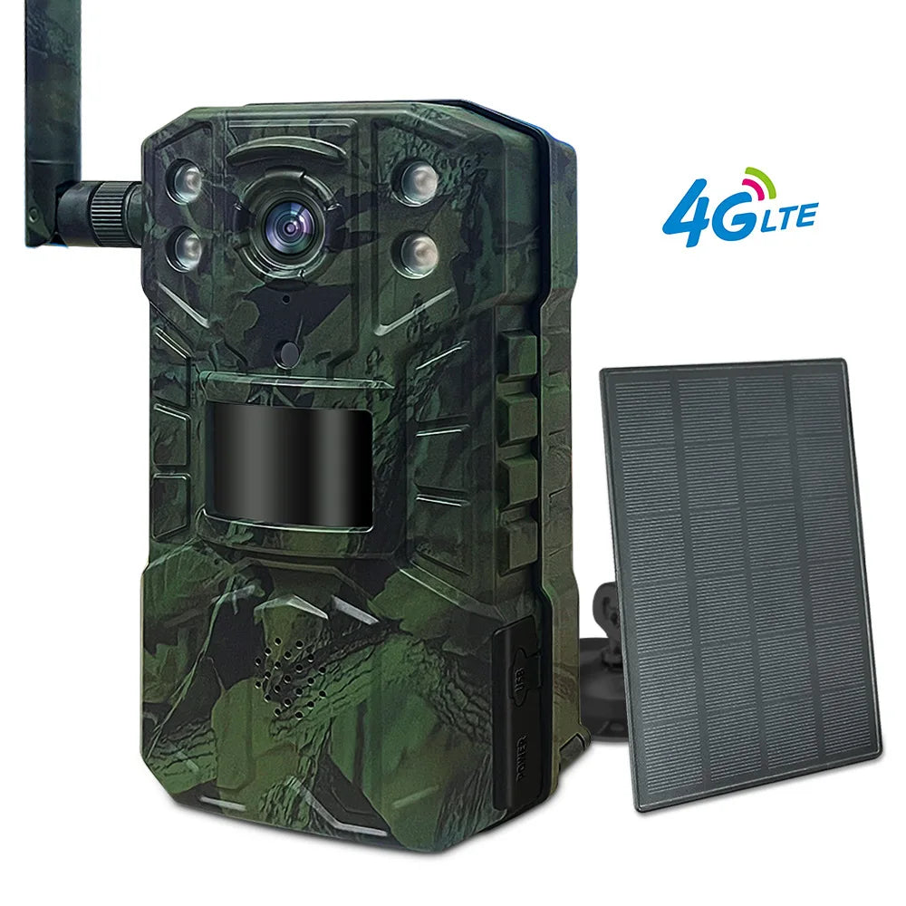 4G LTE Solar Hunting Trail Camera
