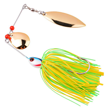 1PC Wobbler Metal Sequins Spinnerbait