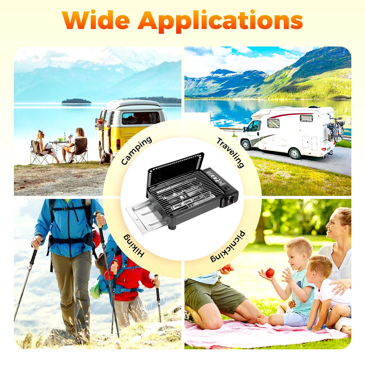 Portable Gas Grill/Stove