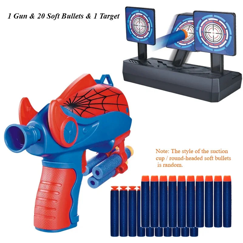 Sponge Bullet Toy Gun for Kids For Indoor or Outdoor