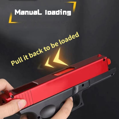 Soft Bullet Airsoft Pistol With Laser, Outdoor Sports