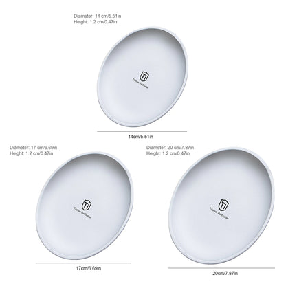 Titanium Purification Plate Dinnerware