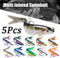 Multi Jointed Fishing Lure Slow Sinking 10cm/12.4g